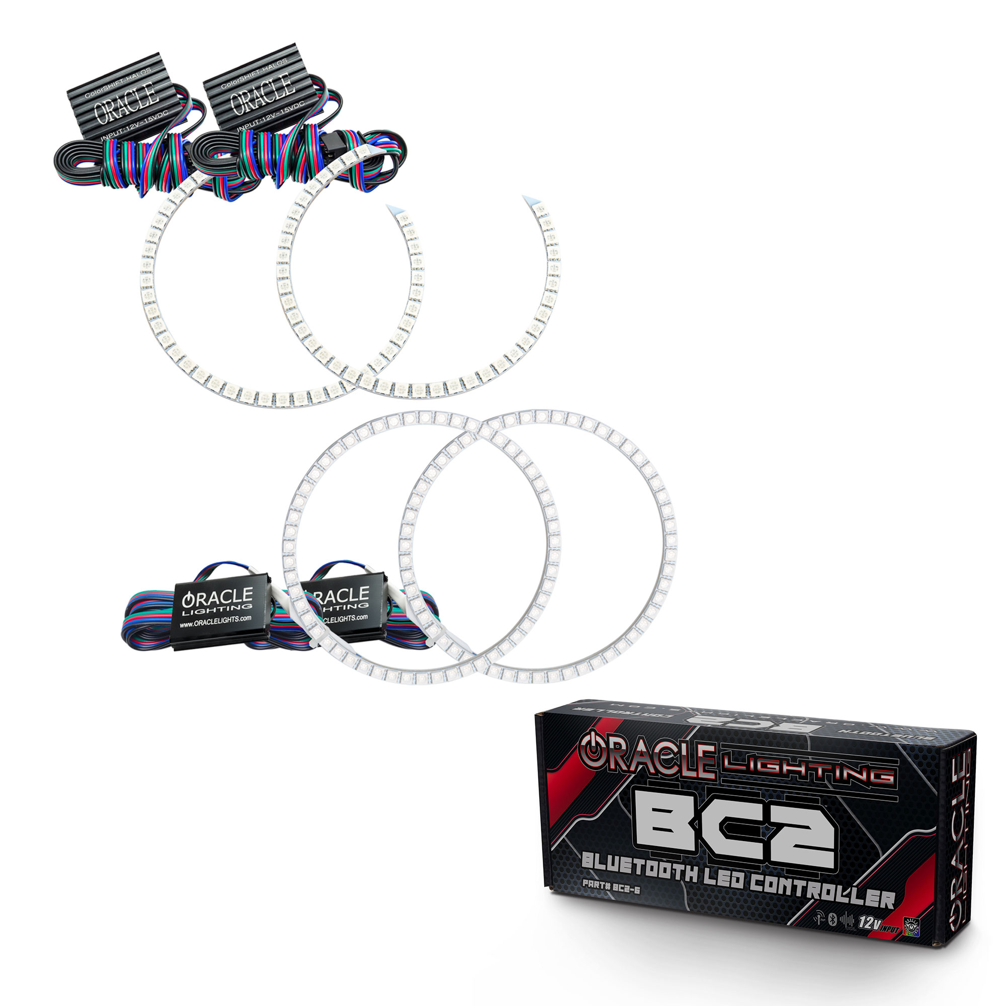 2555-335 - Headlight Halo Ring Emitter Set